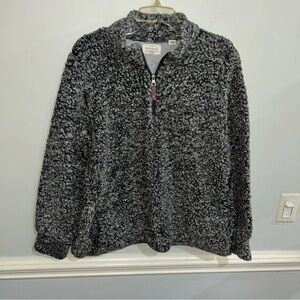 Weatherproof Men's Charcoal Zip-Up Sweater